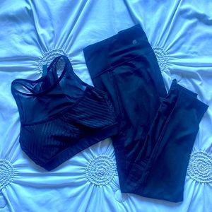 Mesh accent workout set
